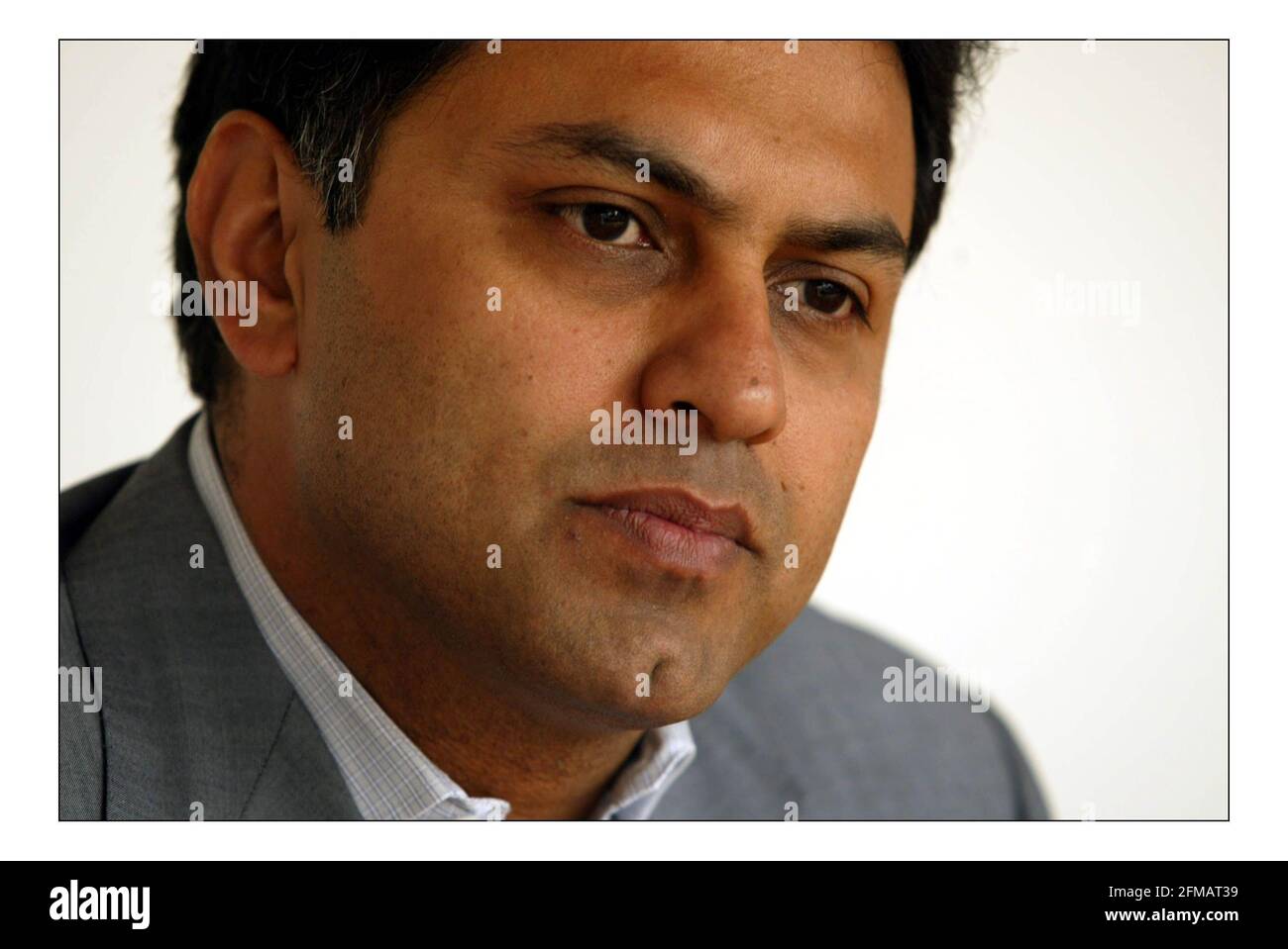 Nikesh Arora..... Googles Top-Mann in Europa, in ihren Büros im Zentrum von London.pic David Sandison 31/5/2005 Stockfoto