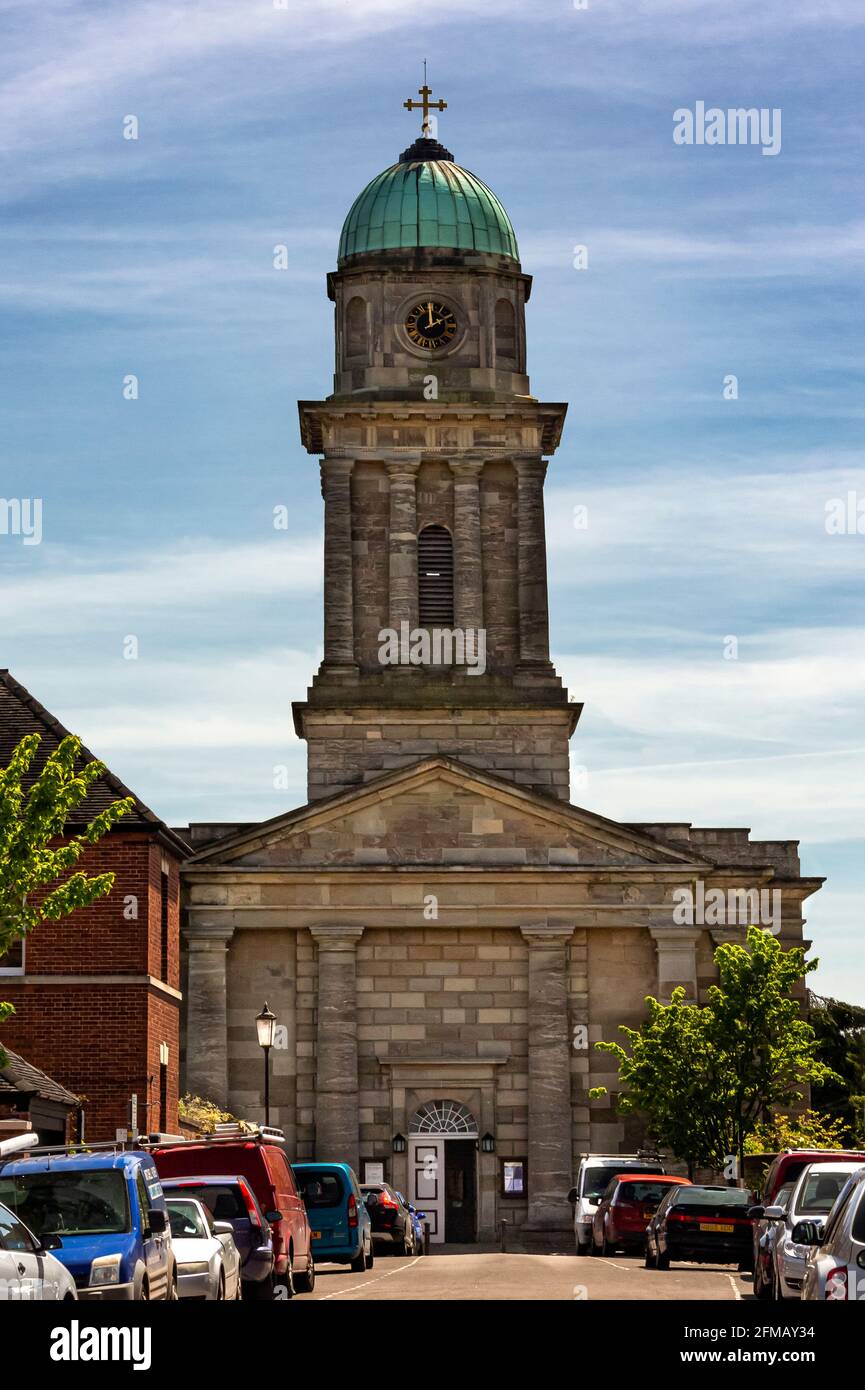 Die St. Mary Magdalene Church, Bridgnorth, ist eine Pfarrkirche in der Church of England, die in der East Castle Street, Bridgnorth, steht. Stockfoto