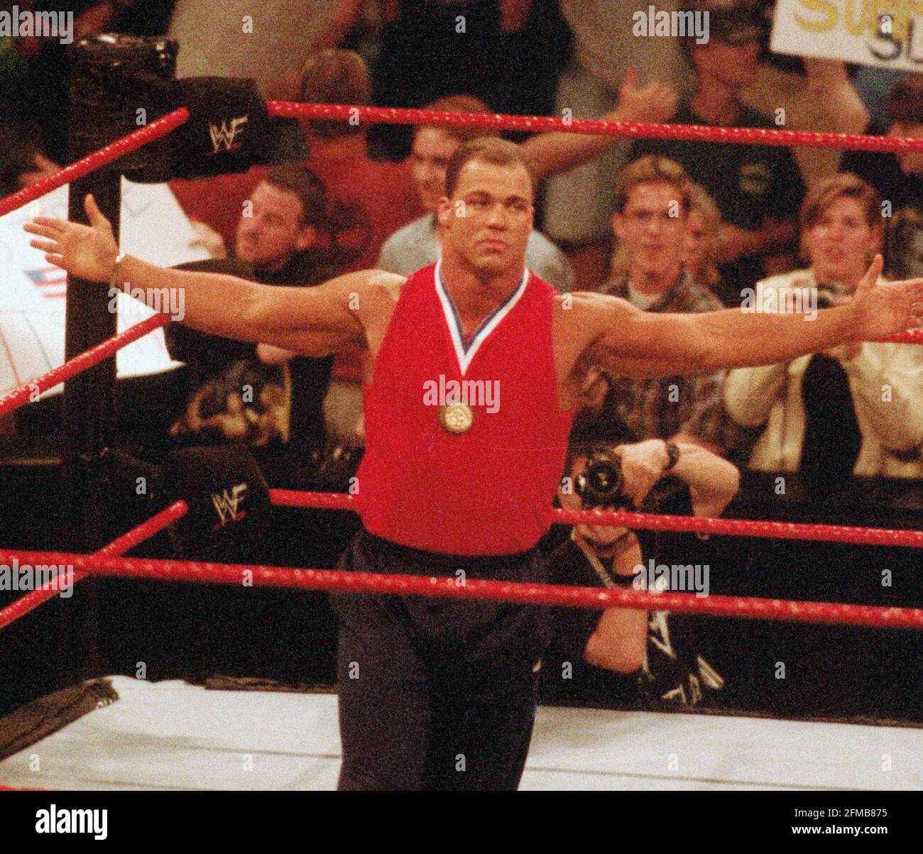 Kurt Angle 1999 Von John Barrett/PHOTOlink / MediaPunch Stockfoto