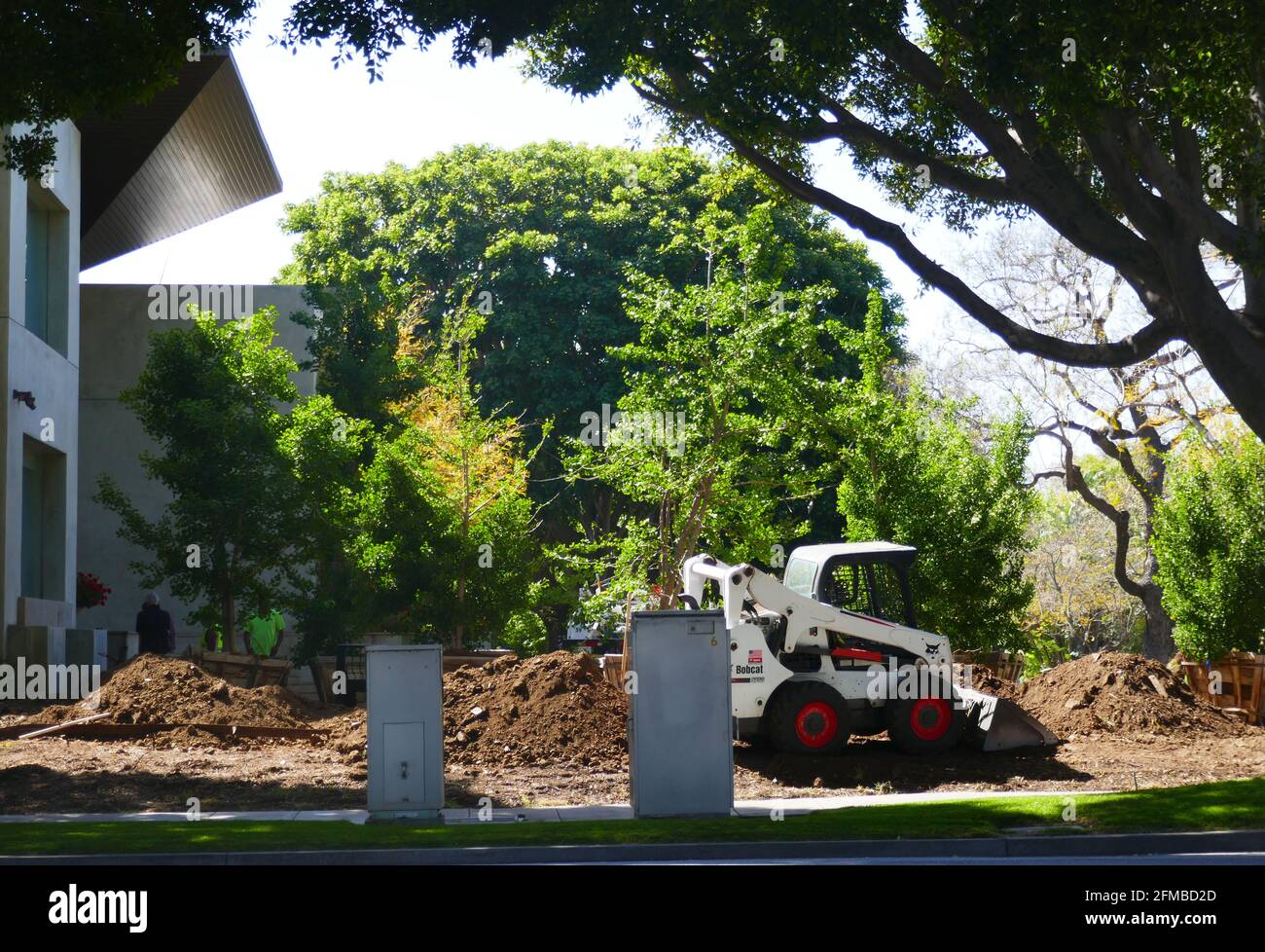 Beverly Hills, Kalifornien, USA 3. Mai 2021 EINE allgemeine Sicht der Bauatmosphäre am 3. Mai 2021 in Beverly Hills, Kalifornien, USA. Foto von Barry King/Alamy Live News Stockfoto