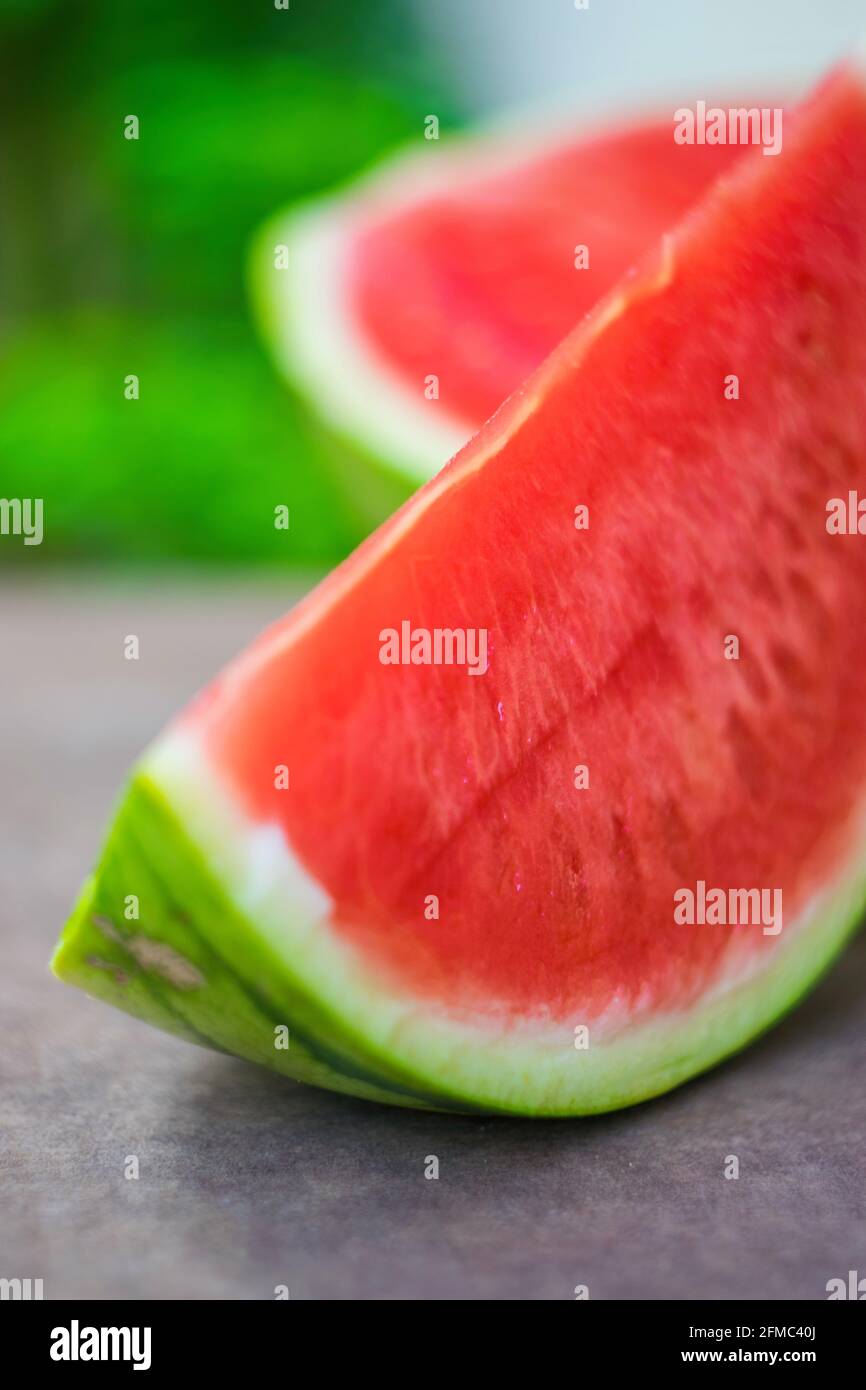 Nahaufnahme der Wassermelone Stockfoto