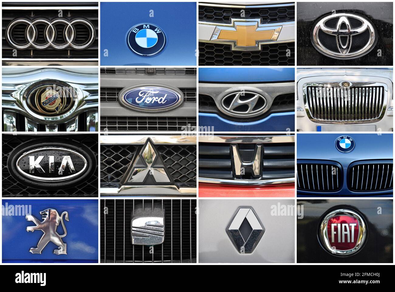 Auto logos Ausgeschnittene Stockfotos und -bilder - Alamy