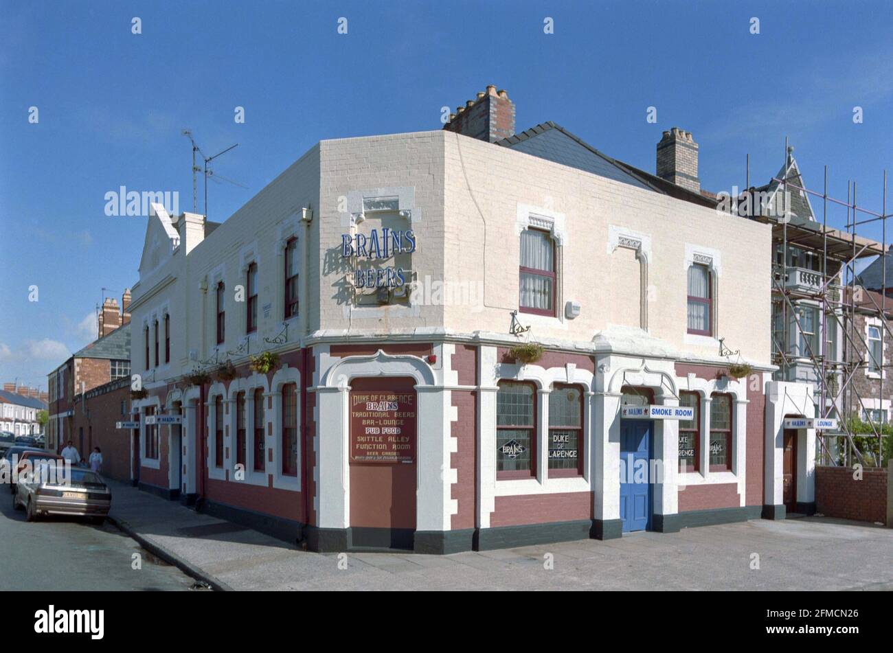 The Duke of Clarence Pub, Canton, Cardiff, 1989 Stockfoto