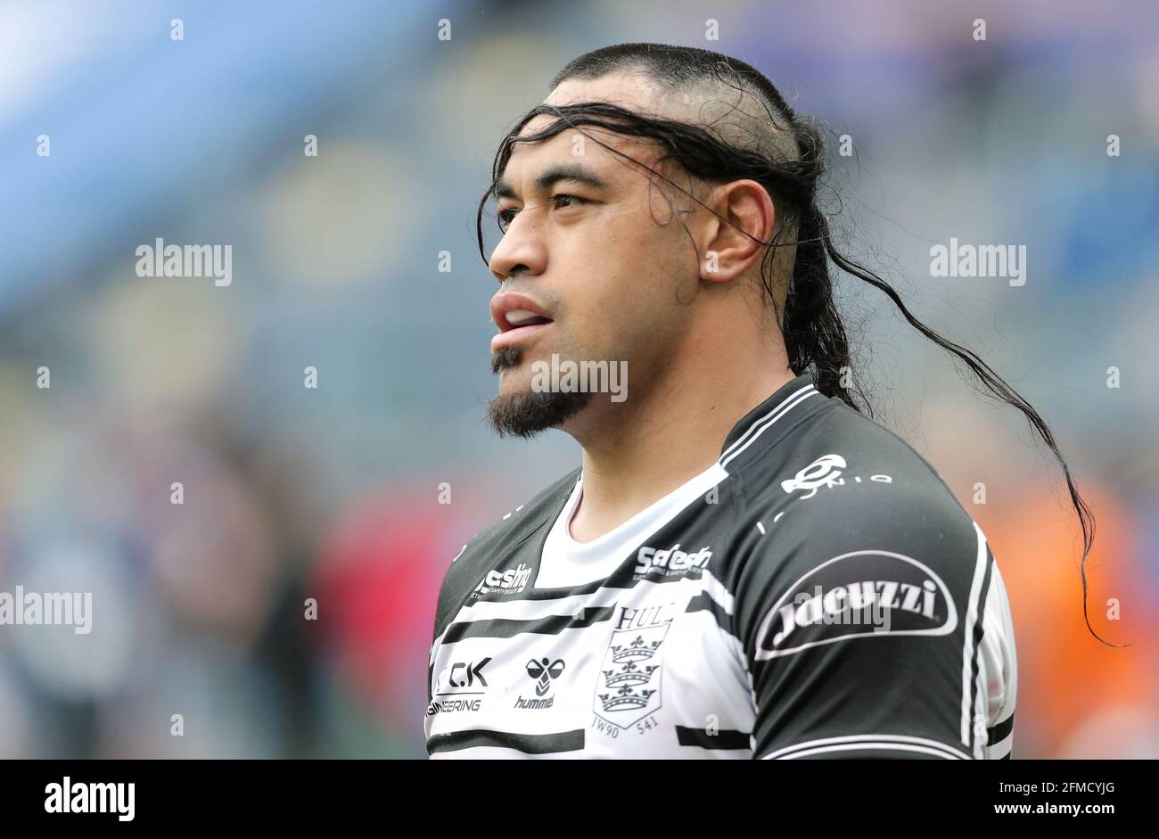 Mahe Fonua von Hull FC beim Viertelfinale des Betfred Challenge Cup im Emerald Headingley Stadium, Leeds. Bilddatum: Samstag, 8. Mai 2021. Stockfoto