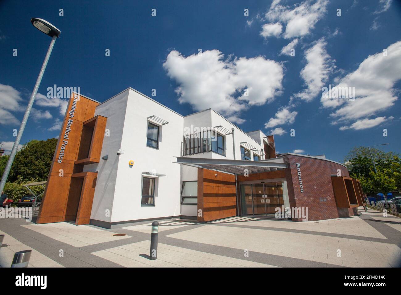 Cranleigh Health Center Stockfoto