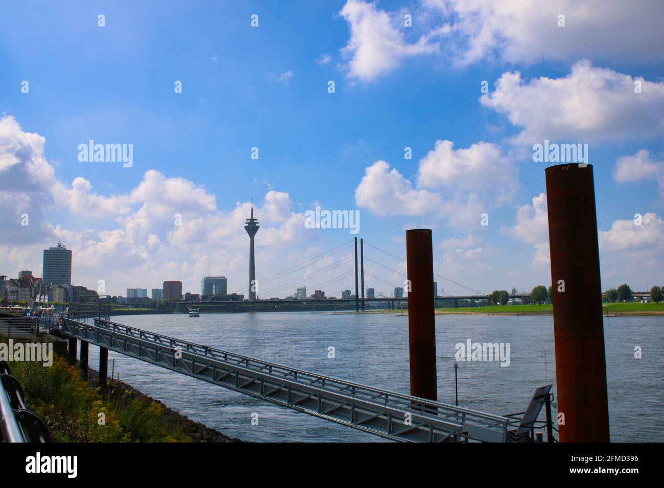 Düsseldorf am Rhein Deutschland Stockfoto