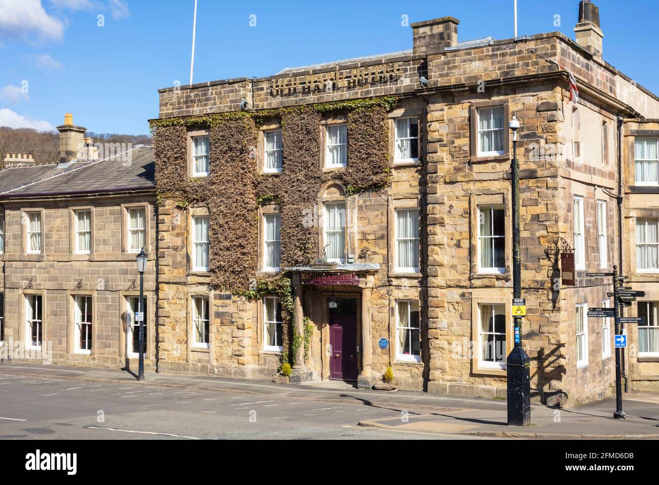 Buxton Old Hall Hotel Buxton Kurstadt Derbyshire England GB, Großbritannien, Europa Stockfoto