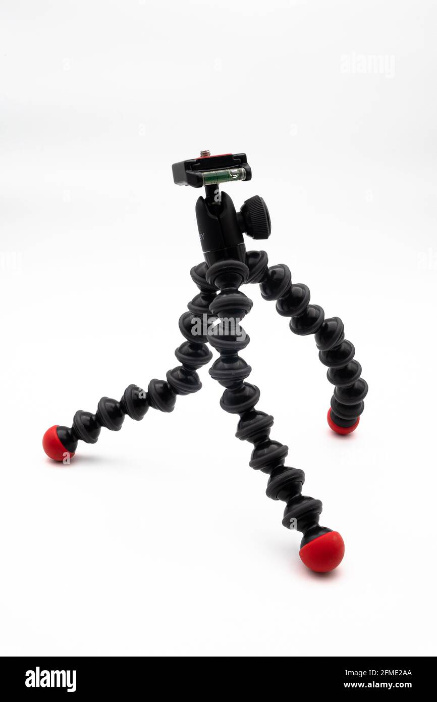 Zürich, Schweiz - 4. November 2020: Gorilla pod, um Fotokameras zu tragen Stockfoto