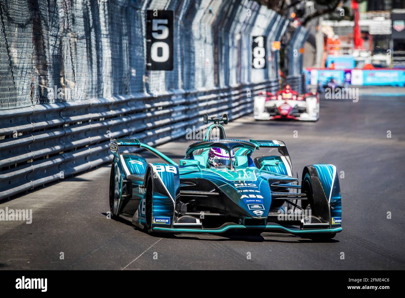 88 Blomqvist Tom (gbr), Nio 333 FE Team, Nio 333 FE 001, Aktion während des Monaco ePrix 2021, 4. Treffen der Formel-E-Weltmeisterschaft 2020-21, auf dem Circuit de Monaco am 8. Mai in Monaco - Foto Grégory Lenormand / DPPI Stockfoto