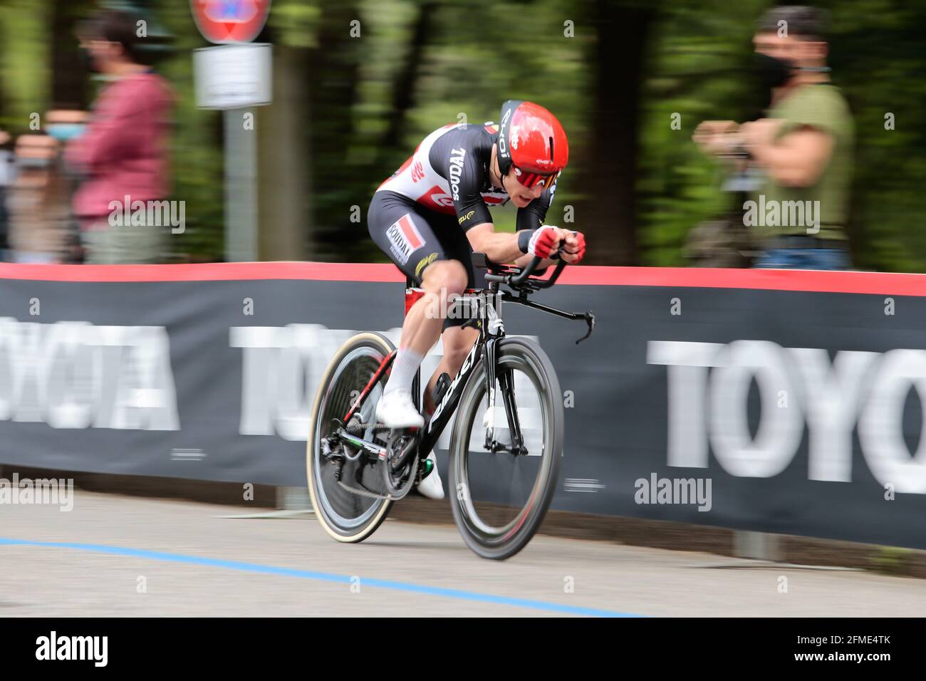 DE BUYST Jasper Bel (LOTTO SOUDAL) während der Italien-Rundfahrt, Giro d'Italia 2021, Etappe 1, Einzelzeitfahren Torino - Turin am 8. Mai 2021 in Ita Stockfoto