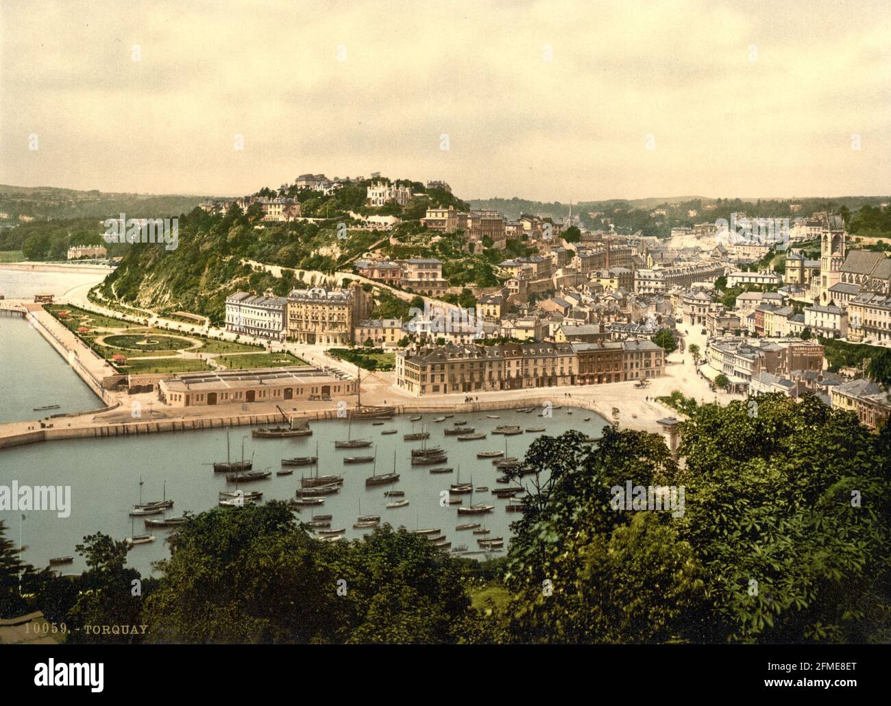 Torquay, Devon um 1890-1900 Stockfoto