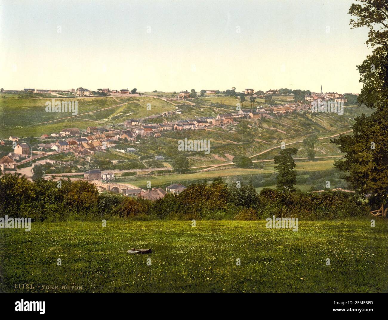 Great Torrington, Devon um 1890-1900 Stockfoto