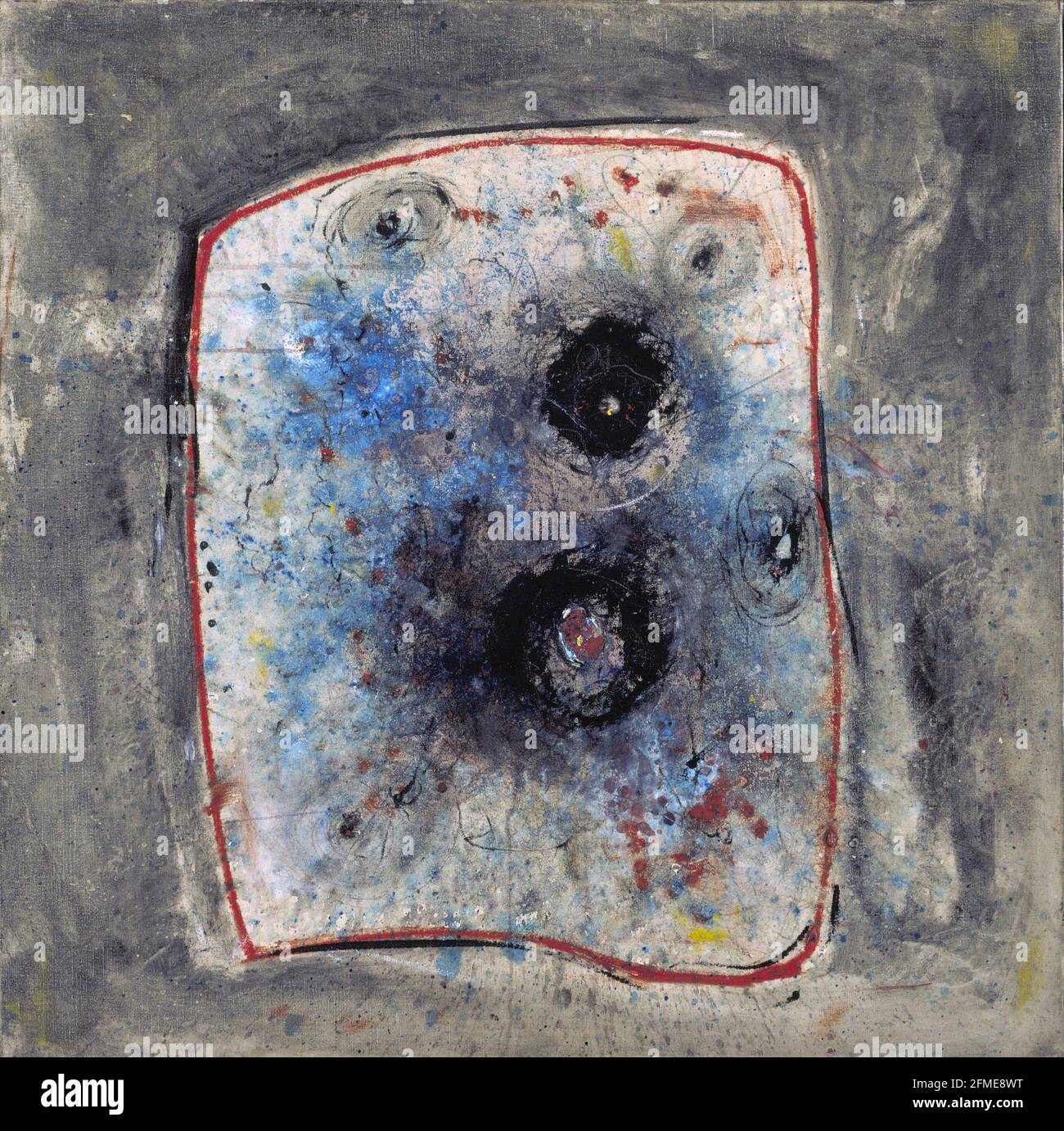 Wols (A. O. Wolfgang Schulze). (Deutsch, 1913-1951). Malen. 1946-47. Öl auf Leinwand. Stockfoto