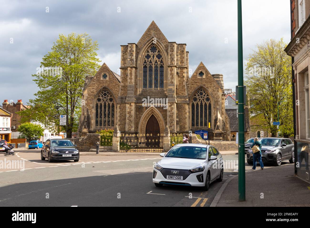 Wanstead United Reformierte Kirche, Wanstead, london, großbritannien Stockfoto