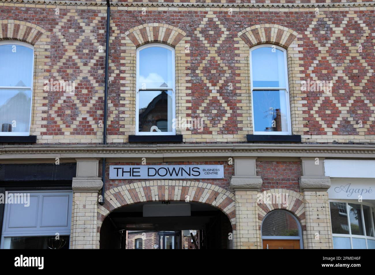 Das Downs Business Center in Altrincham Stockfoto