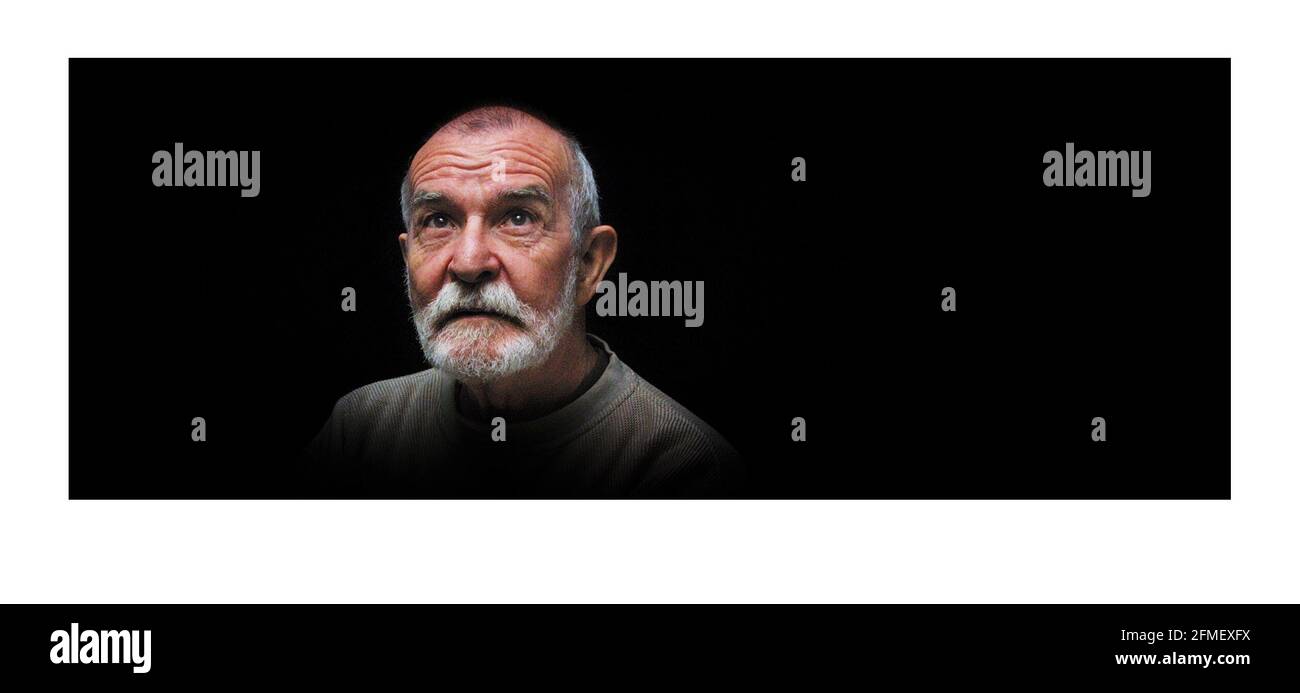 Athol Fugard...... Südafrikanischer Dramatiker in London.pic David Sandison 15/3/2002 Stockfoto