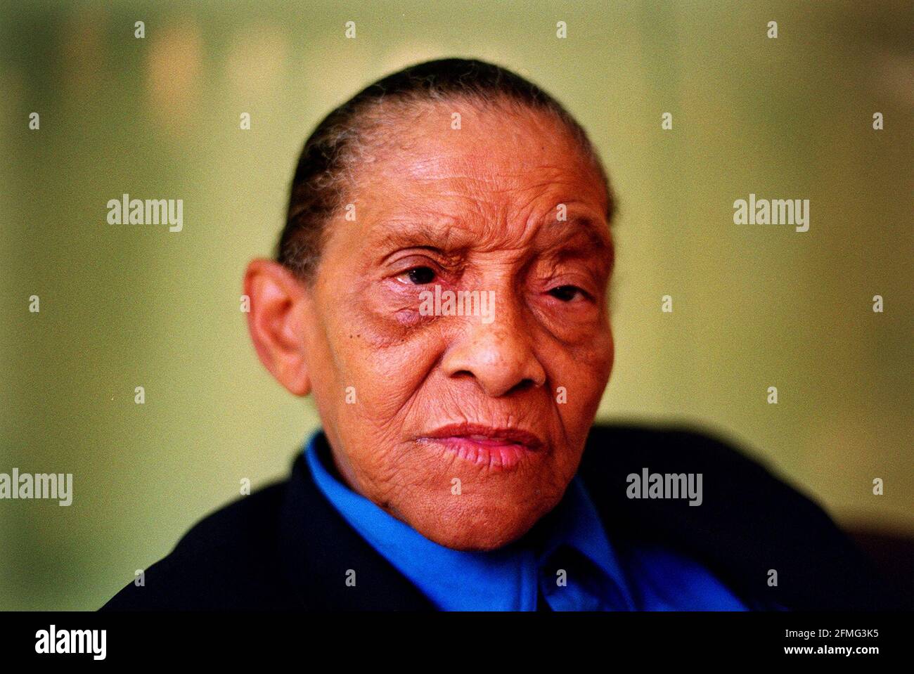 LITTLE JIMMY SCOTT JAZZSÄNGER MAI 1999PRIOR AUF DIE VERÖFFENTLICHUNG SEINES KOMMENDEN ALBUMS HEAVEN Stockfoto