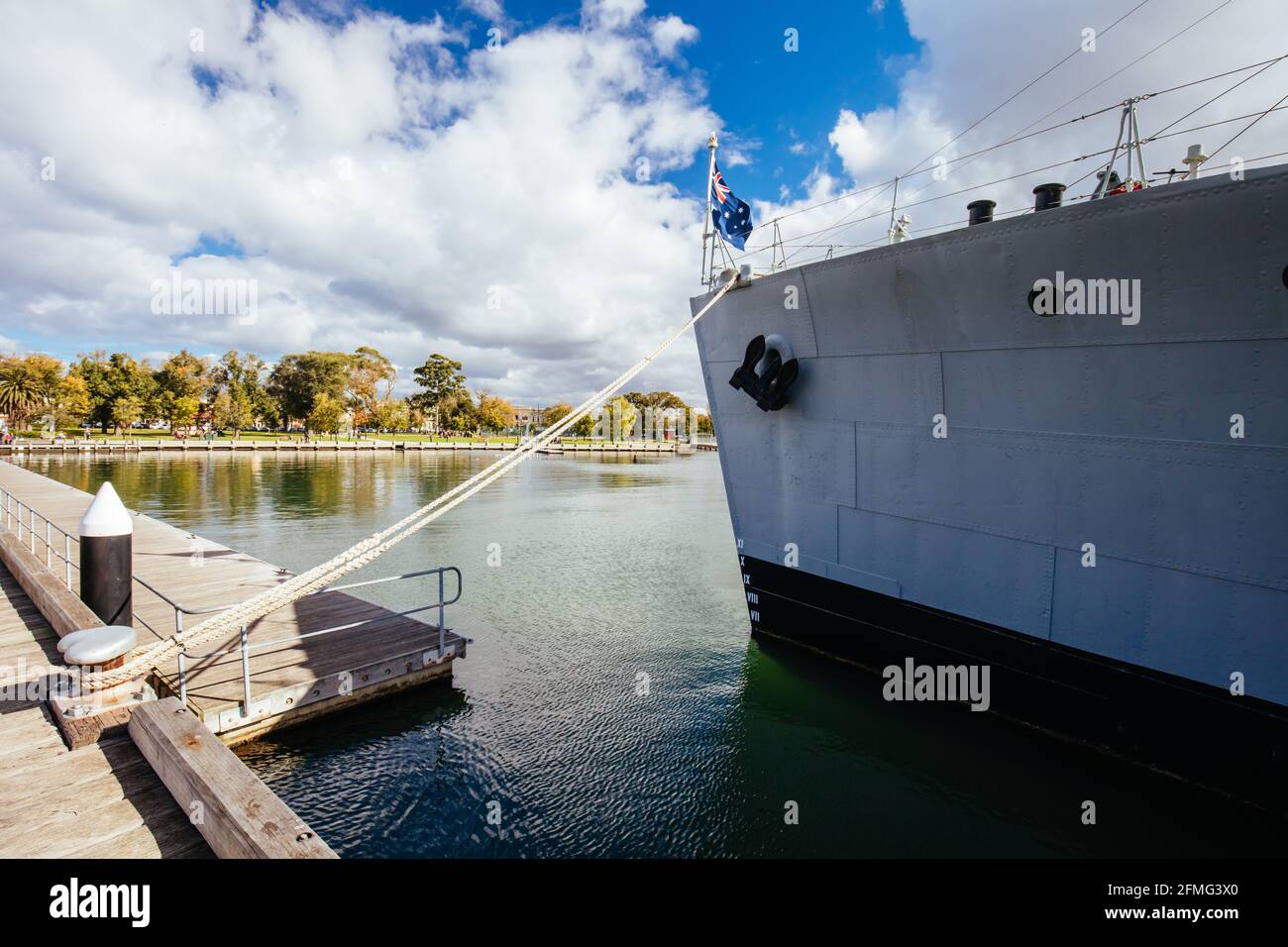 Williamstown Waterfront in Melbourne, Australien Stockfoto