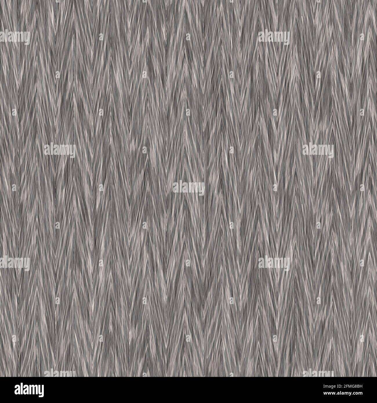 Rustikale ikat meliert grau gewebt Textur Hintergrund. Textil in Chevron Zick-Zack-Optik. Bunt melange überall drucken. Unregelmäßig ungleichmäßig Stockfoto