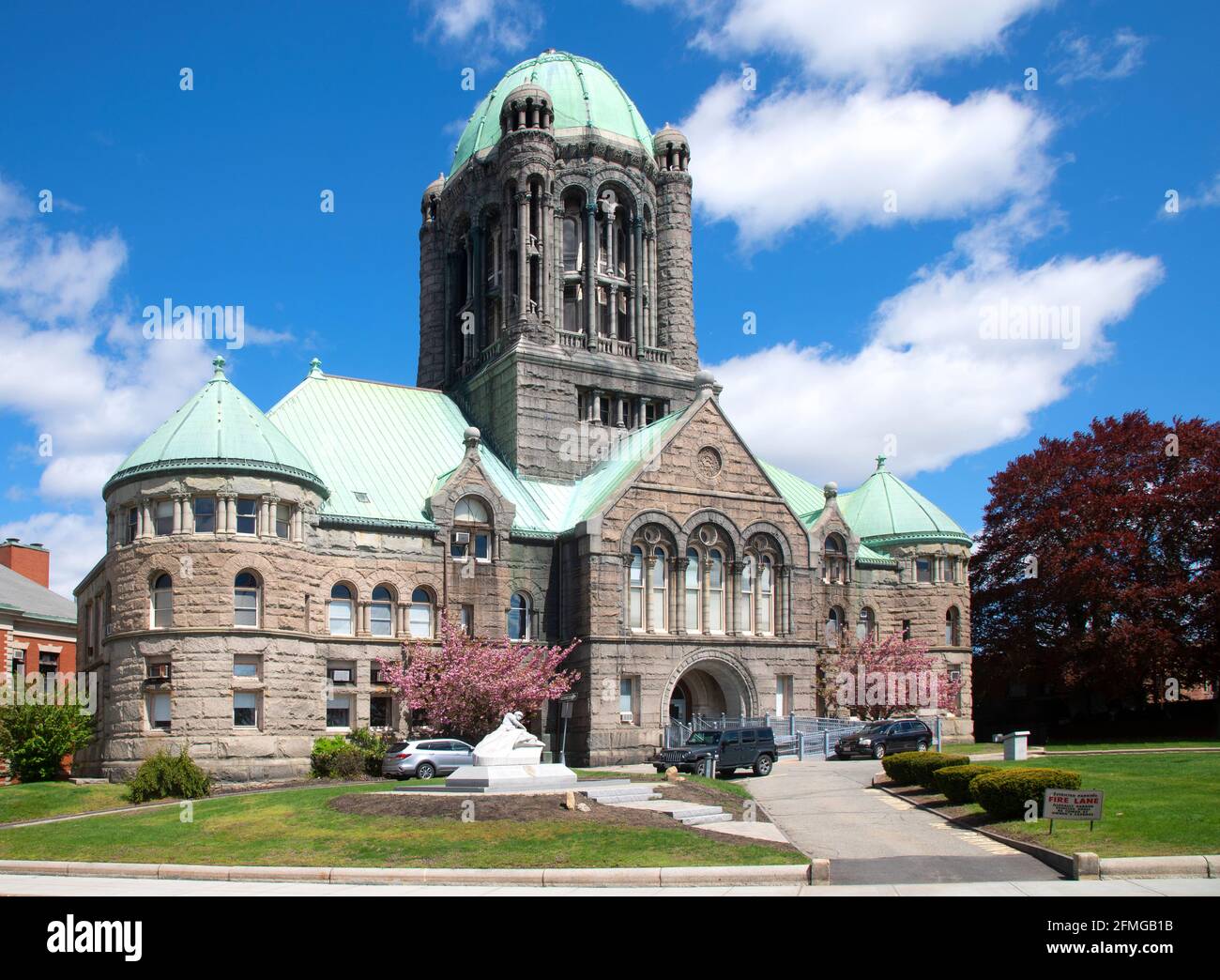 Bristol County Superior Court, Taunton, Massachusetts, USA. 1894 gebaut Stockfoto
