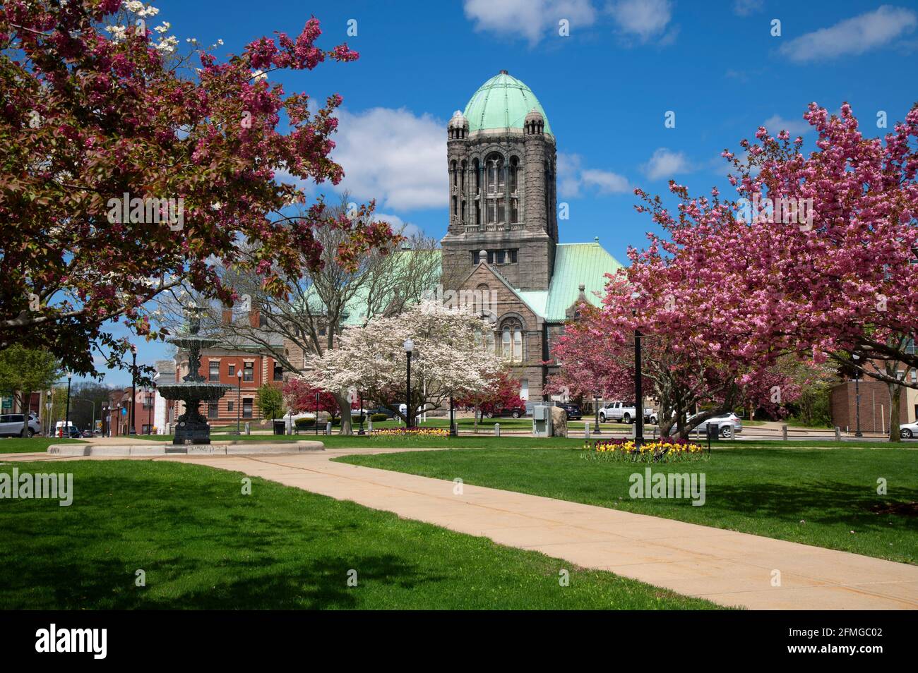 Bristol County Superior Court, Taunton, Massachusetts, USA. 1894 gebaut Stockfoto