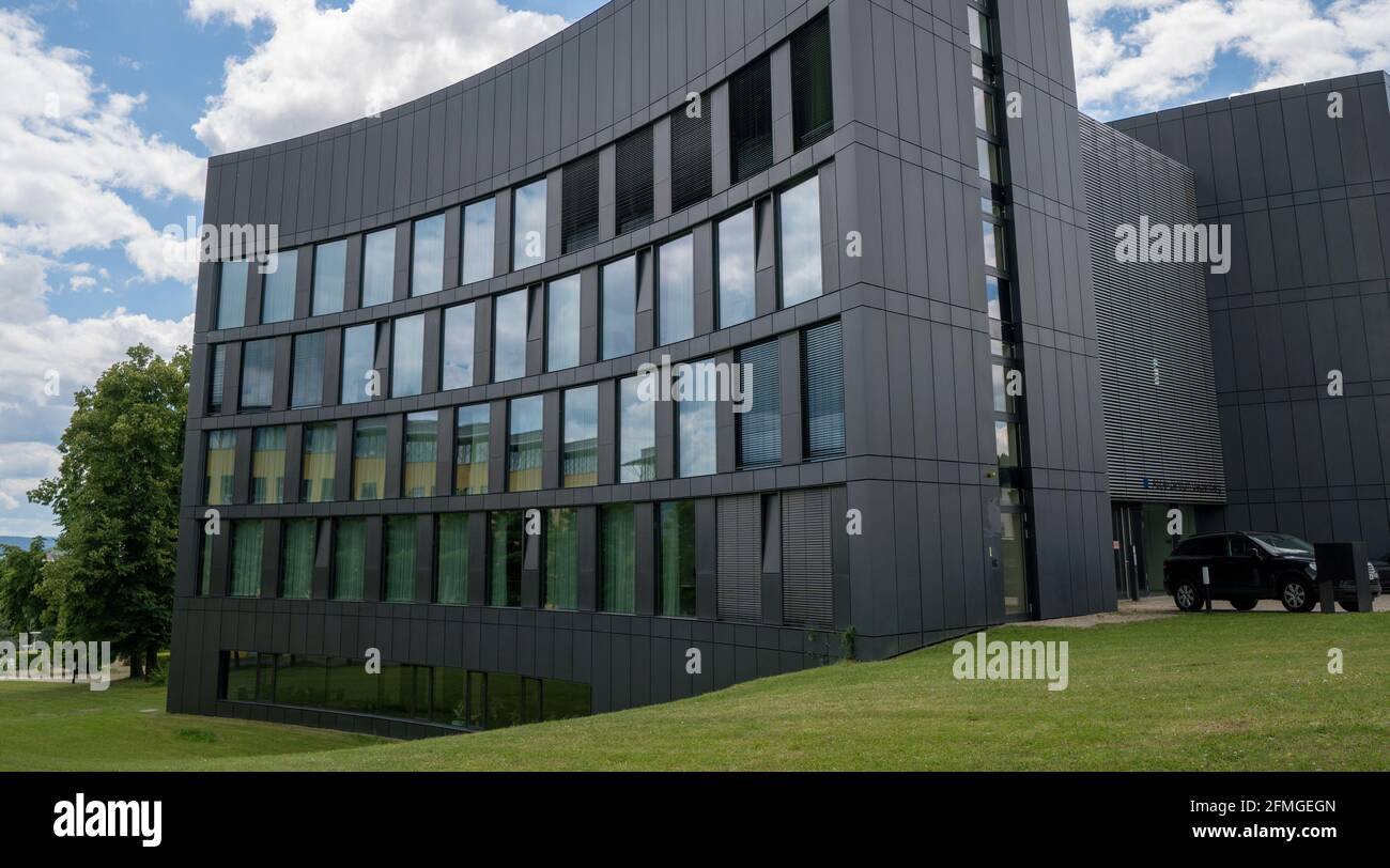 JENA, 08. MAI 2011: „ABBE Center of Photonics (ACP)“ am Campus Beutenberg in Jena. Gerrmany Stockfoto