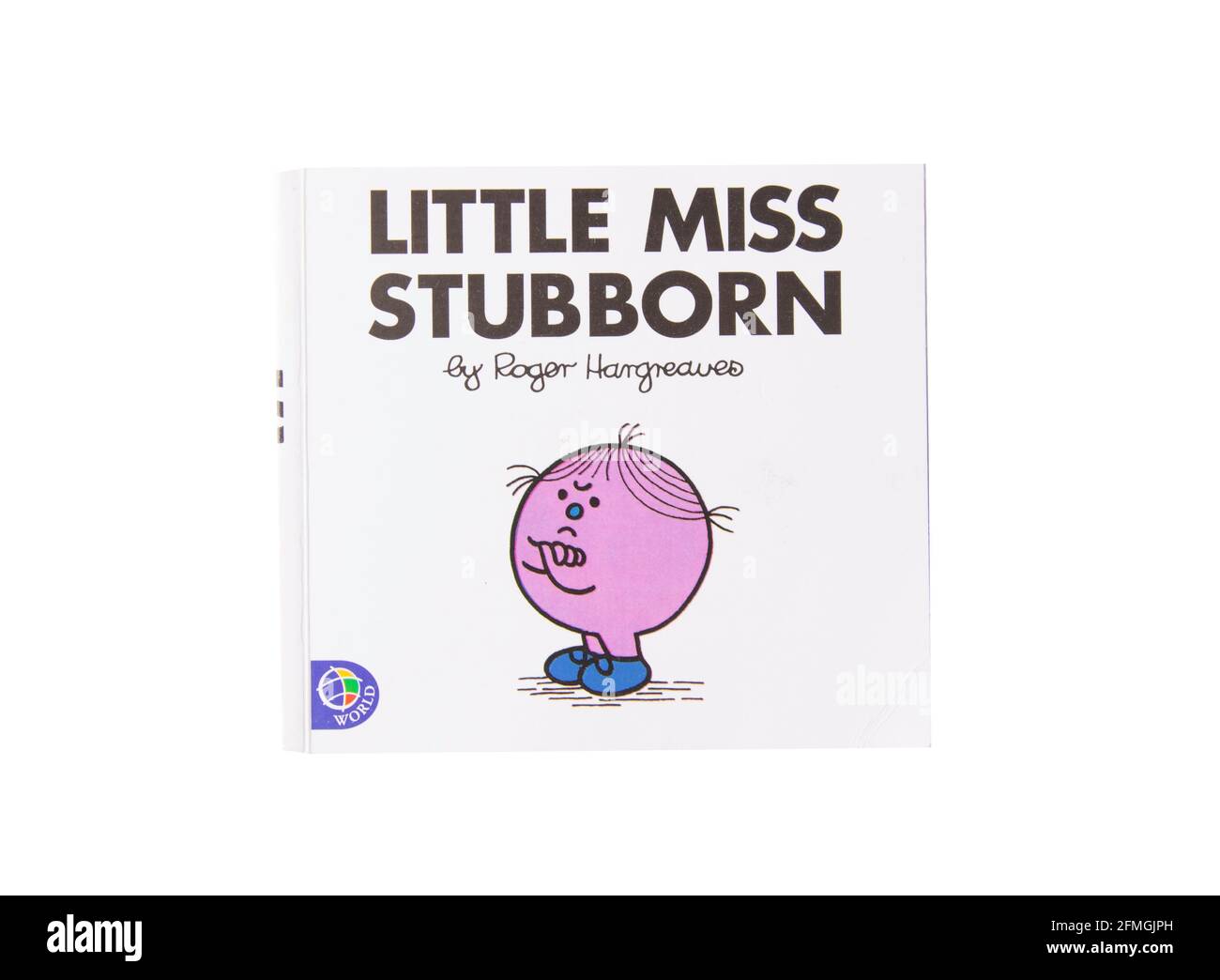 Miss stur of Mr Men Kinderbuch von Roger Hargreaves, Greater London, England, Vereinigtes Königreich Stockfoto