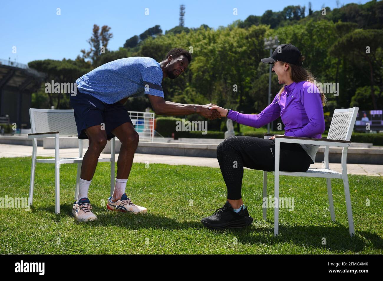 Elina Svitolina Gael Monfils Freundin Stockfotos Und Bilder Kaufen Alamy