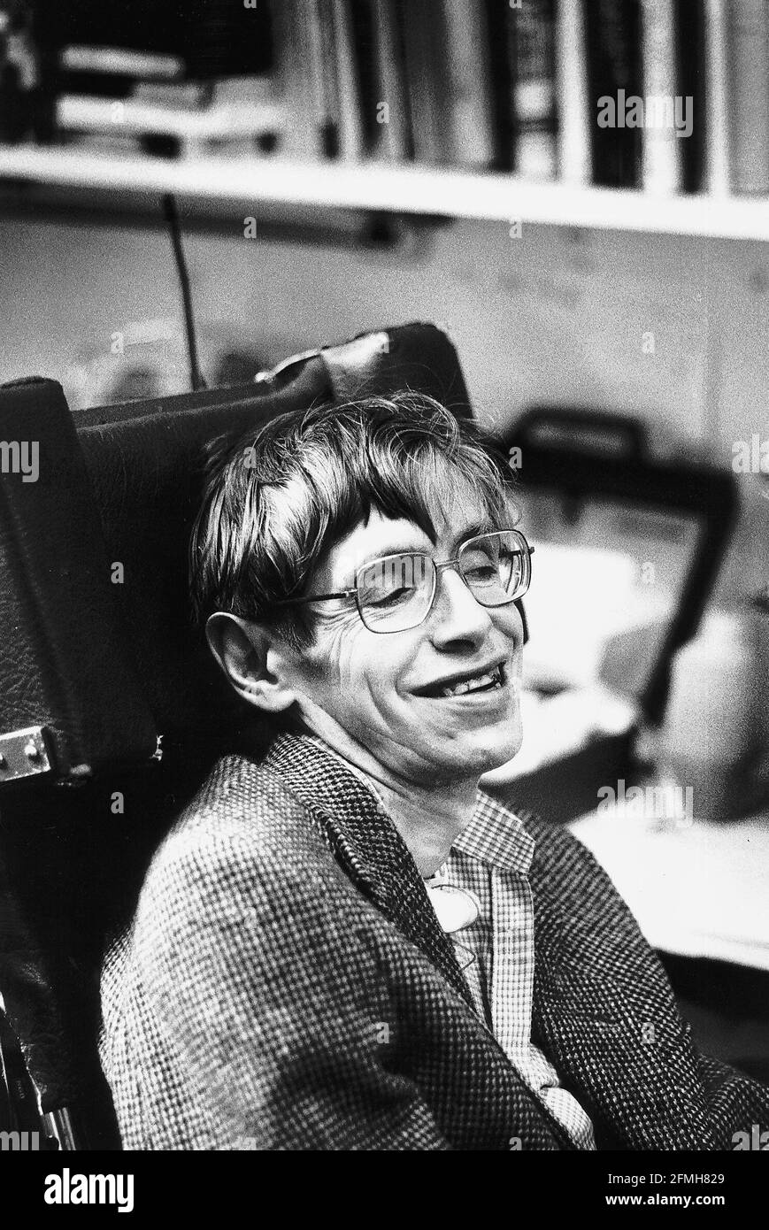 Stephen Hawking Quantenphysiker Wissenschaftler Stockfoto