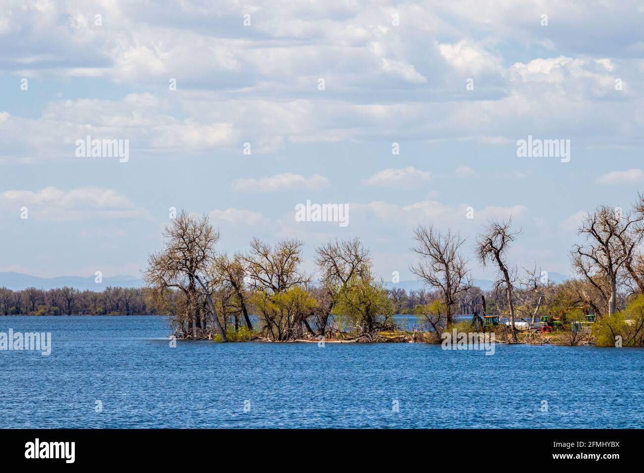 Barr Lake State Park, in Brighton, Colorado Stockfoto