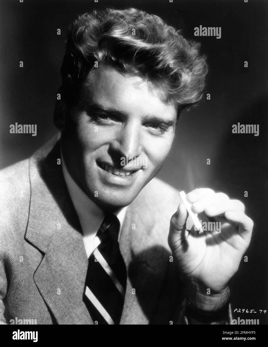 BURT LANCASTER 1948 Portrait von A. L. WHITEY SCHAFER Publicity for Paramount Picturs Stockfoto