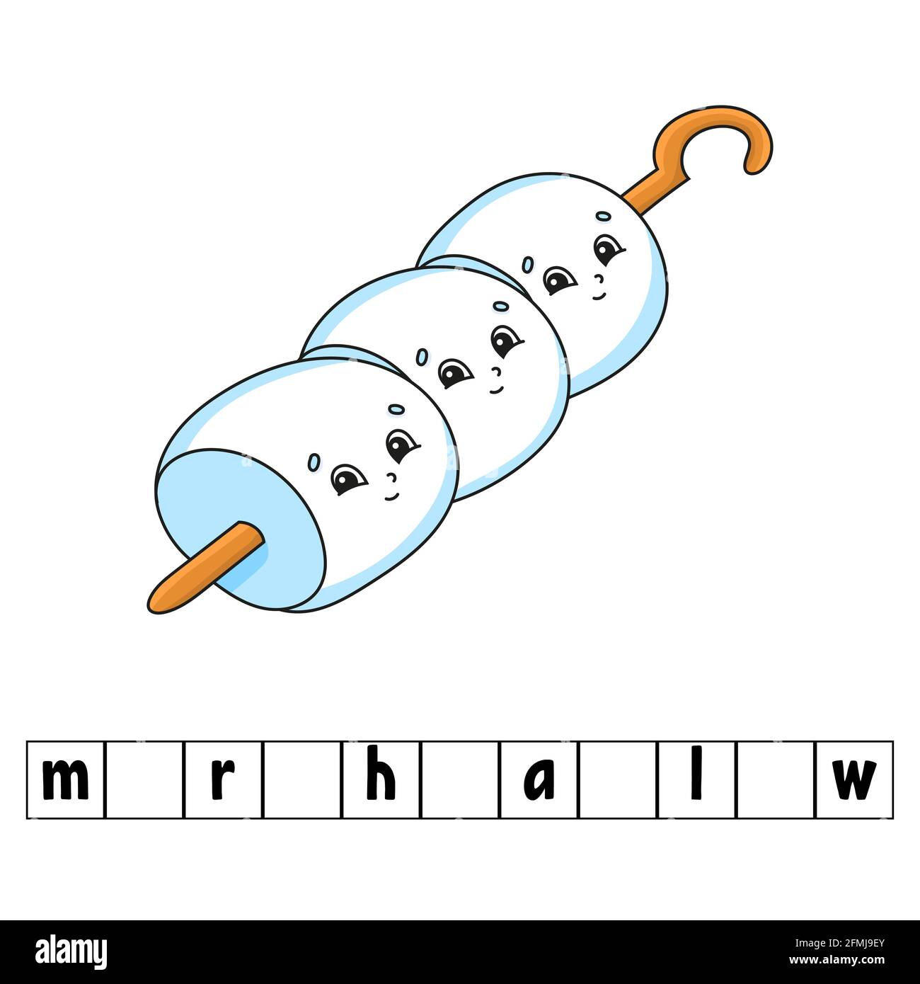 Worter Puzzle Arbeitsblatt Zum Bildungswesen Lernspiel Fur Kinder Aktivitatsseite Farbe Ratsel Fur Kinder Englisch Fur Vorschule Vektorgrafik Carto Stock Vektorgrafik Alamy