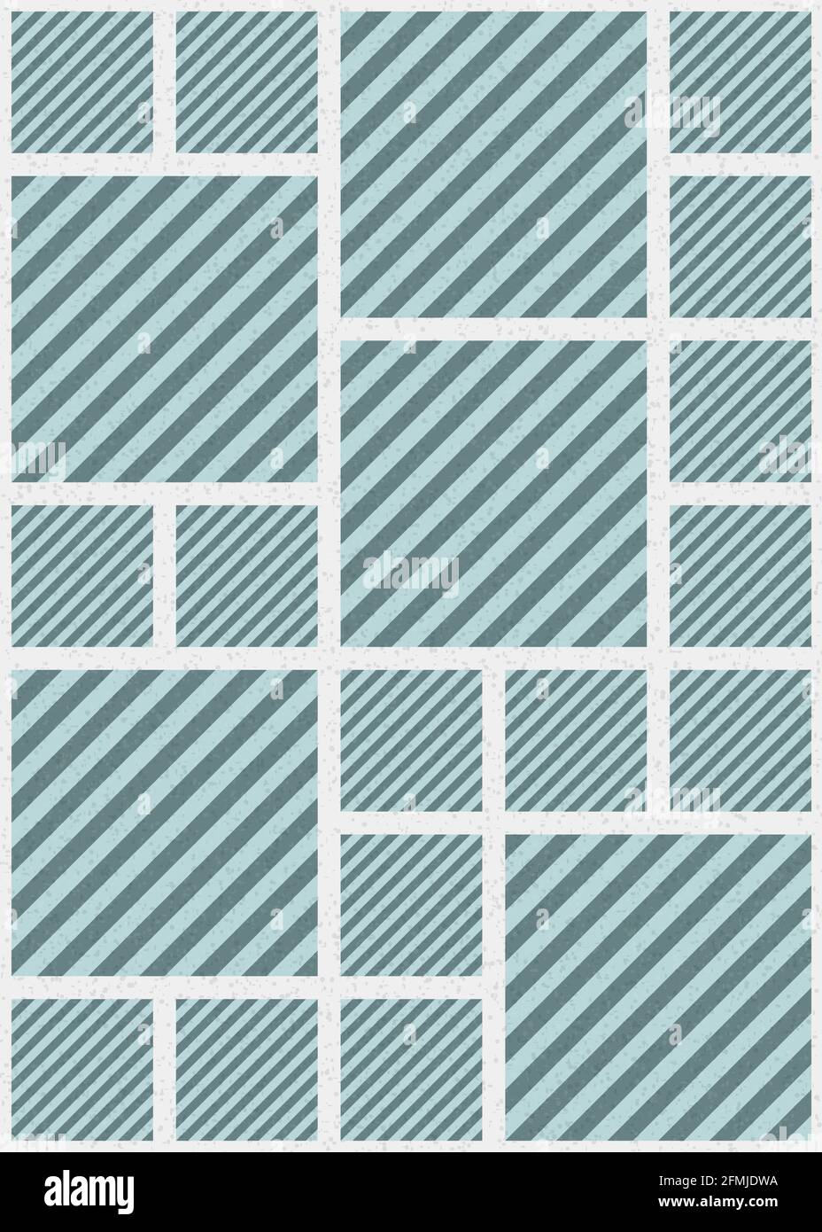 Abstrakte geometrische generative Illustrationen Stockfoto