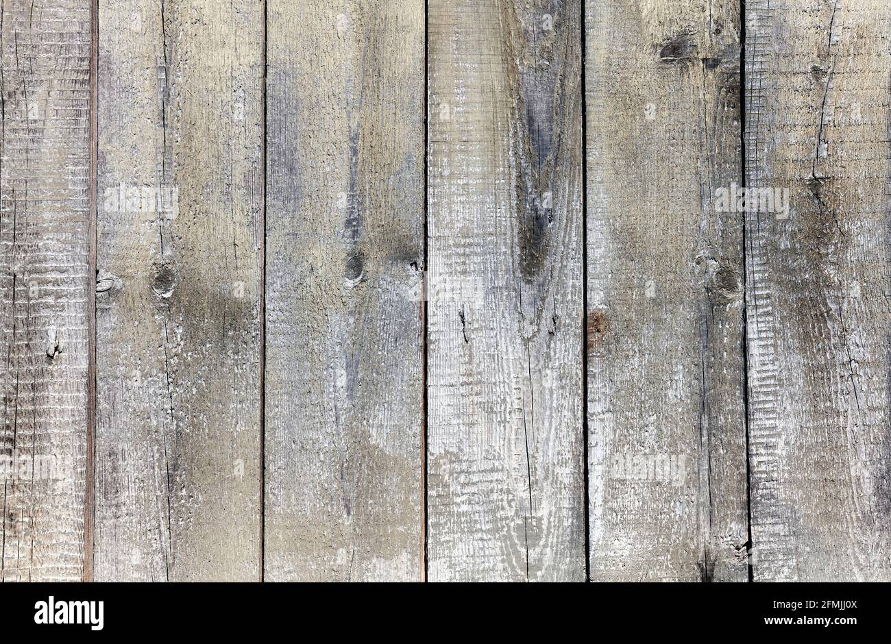 Raue Holzbrett Wand Hintergrund. Stockfoto