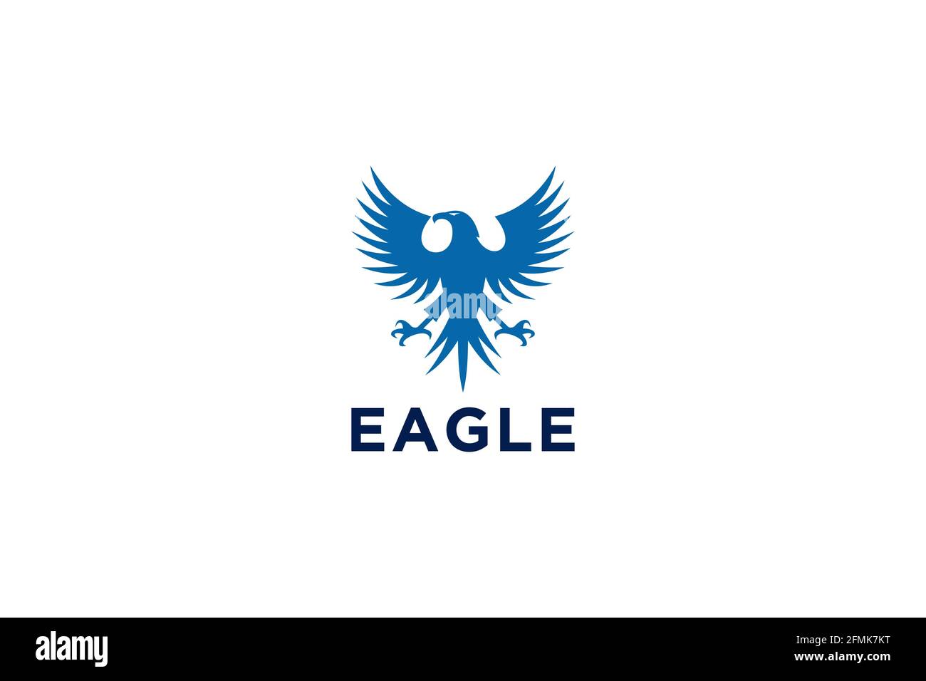 Eagle Logo Vektorvorlage Illustration. Stock Vektor