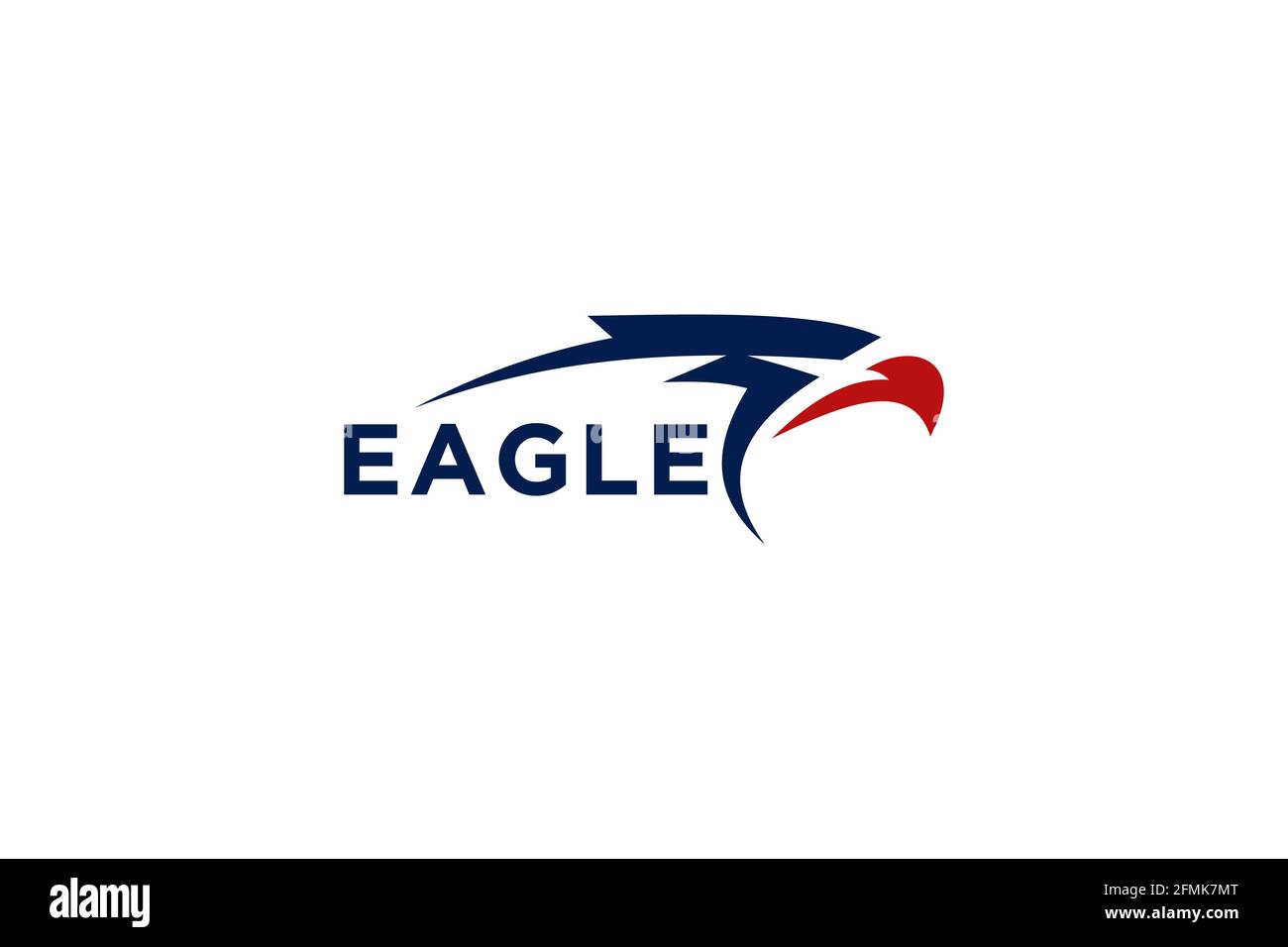 Eagle Logo Vektorvorlage Illustration. Stock Vektor