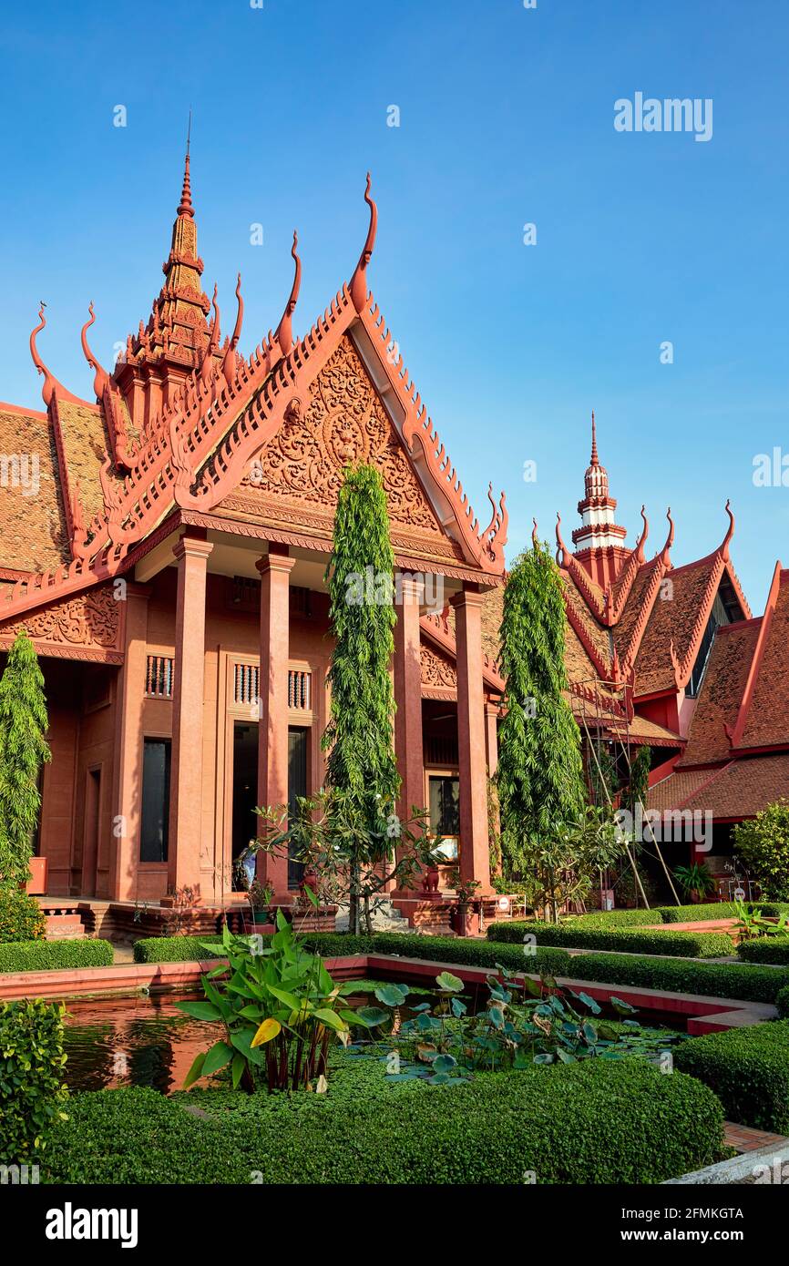 Das Nationalmuseum von Phnom Penh Kambodscha Stockfoto