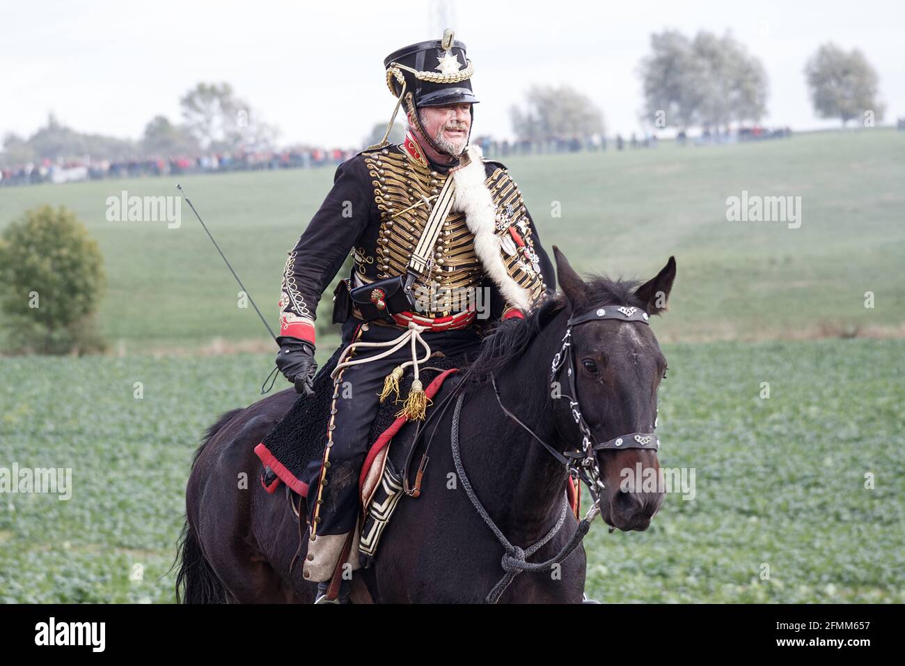 Rekonstitution de la bataille franco-prussienne de Jena / Iena / Auerstedt 1806 - 2016 Stockfoto