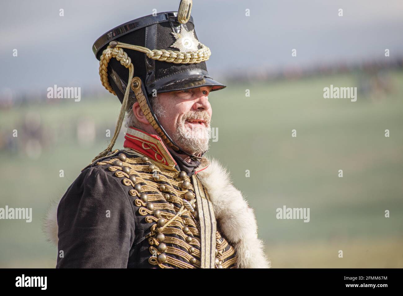 Rekonstitution de la bataille franco-prussienne de Jena / Iena / Auerstedt 1806 - 2016 Stockfoto