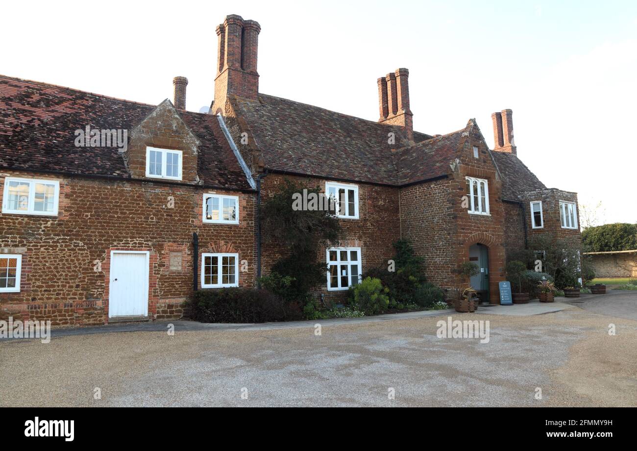 Heacham Manor Hotel, Hauptgebäude, Eingang, Norfolk, England Stockfoto