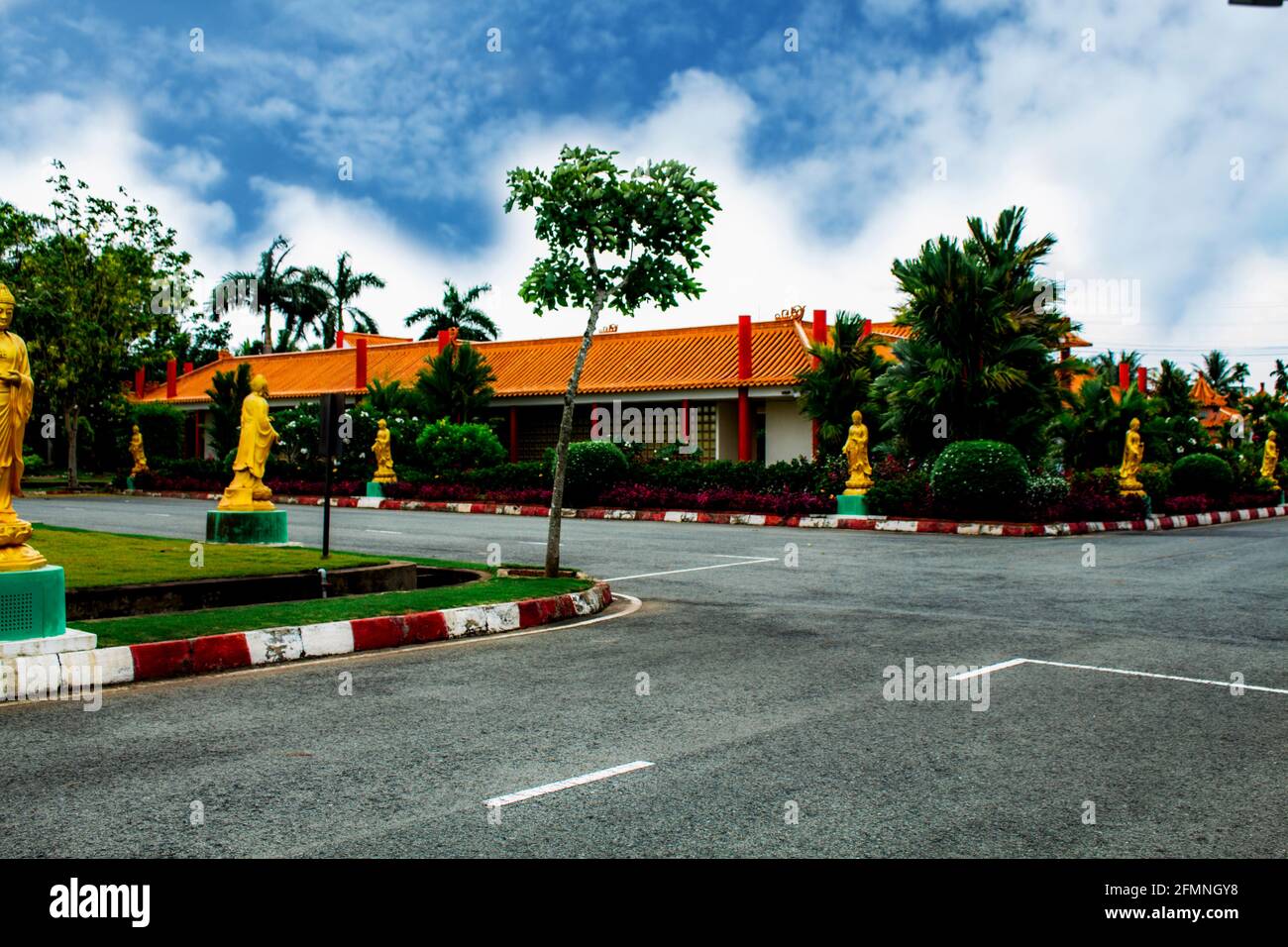 Friedhof Haugiang : Sontrang Tien canh in Tam vu der Provinz Hau giang. Stockfoto