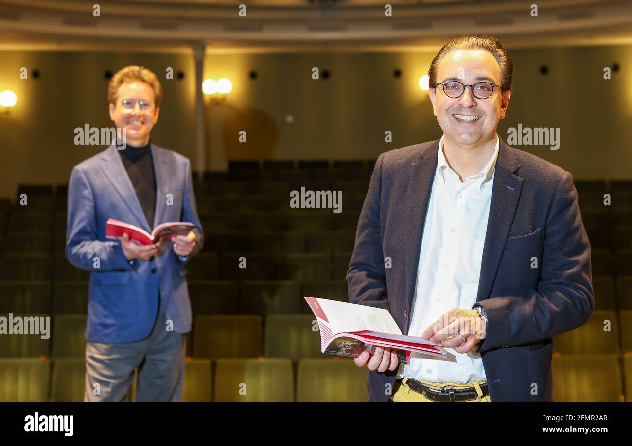 Annaberg Buchholz, Deutschland. Mai 2021. Moritz Gogg (r), neuer ...