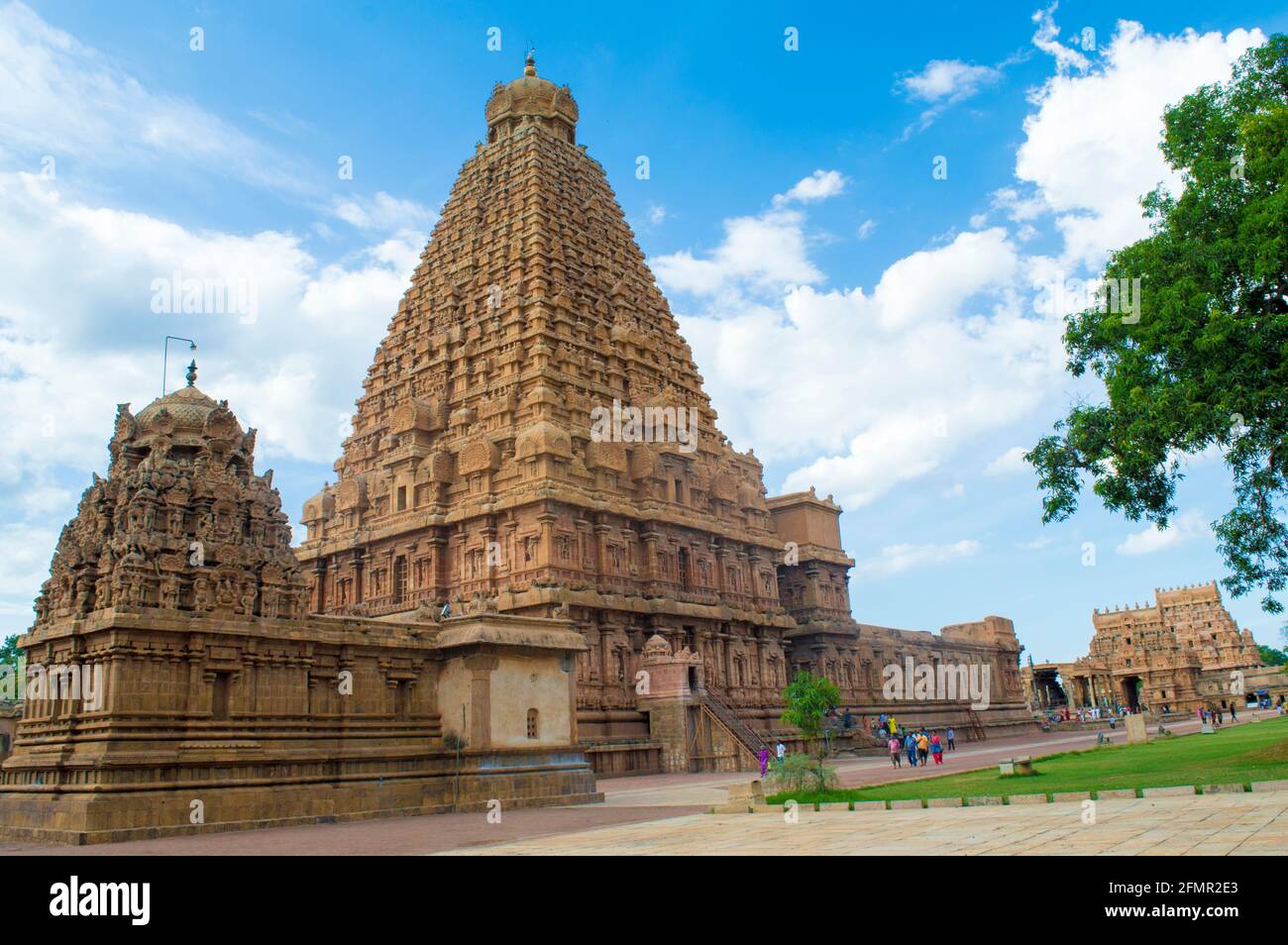 Großer Tempel in Tamilnadu Stockfoto