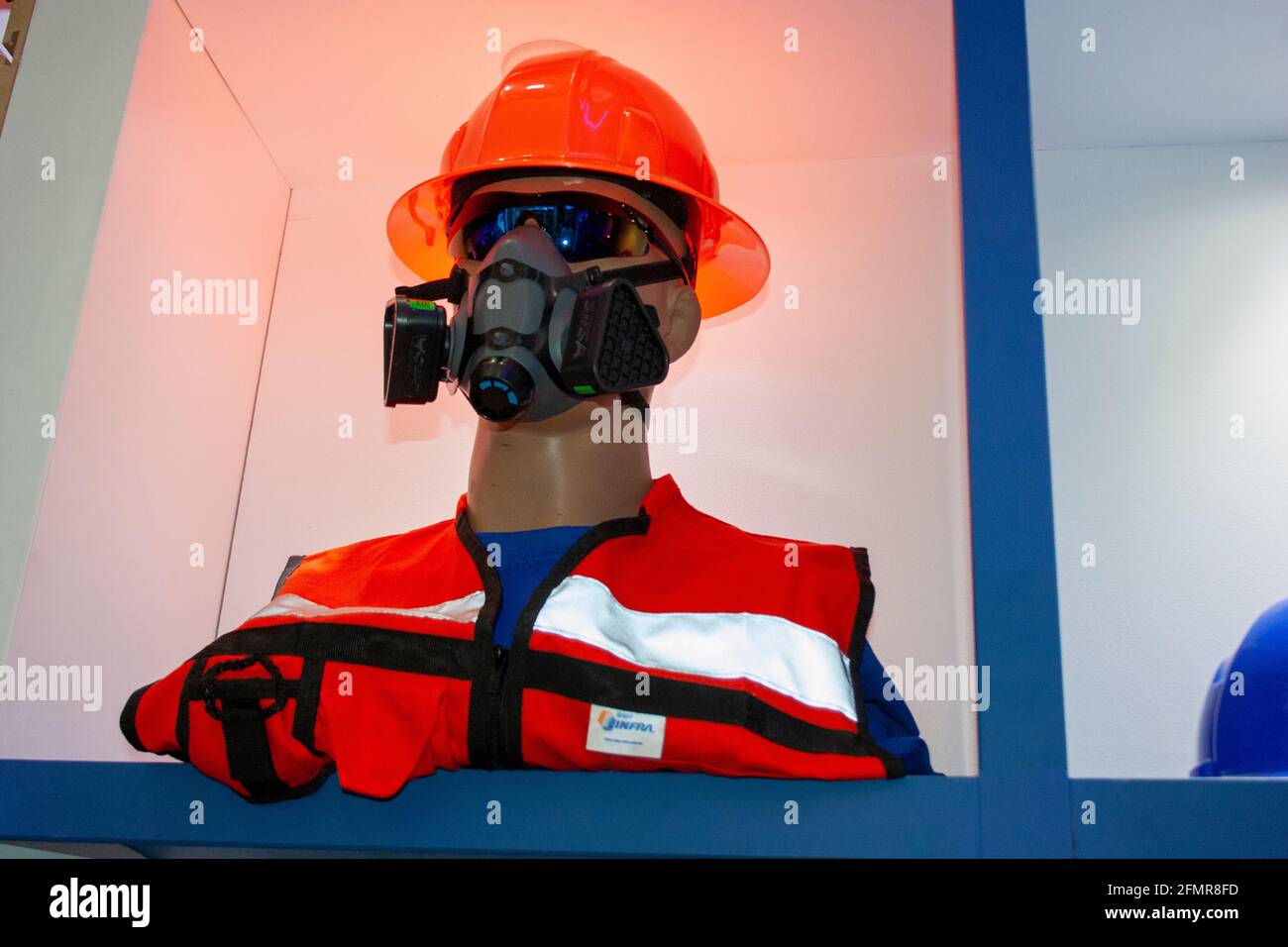 PERSÖNLICHE SCHUTZAUSRÜSTUNG Stockfoto