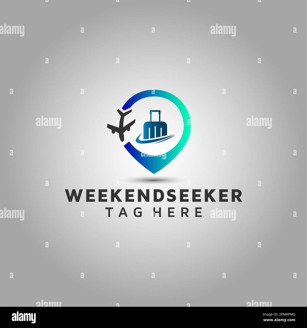 Logos sind vektorbasiert und in der Illustrator-Software integriert. Es ist vollständig bearbeitbar und scanbar, ohne Auflösung zu verlieren. Verbessern Sie Ihre Sichtbarkeit und erhalten Sie eine Stock Vektor