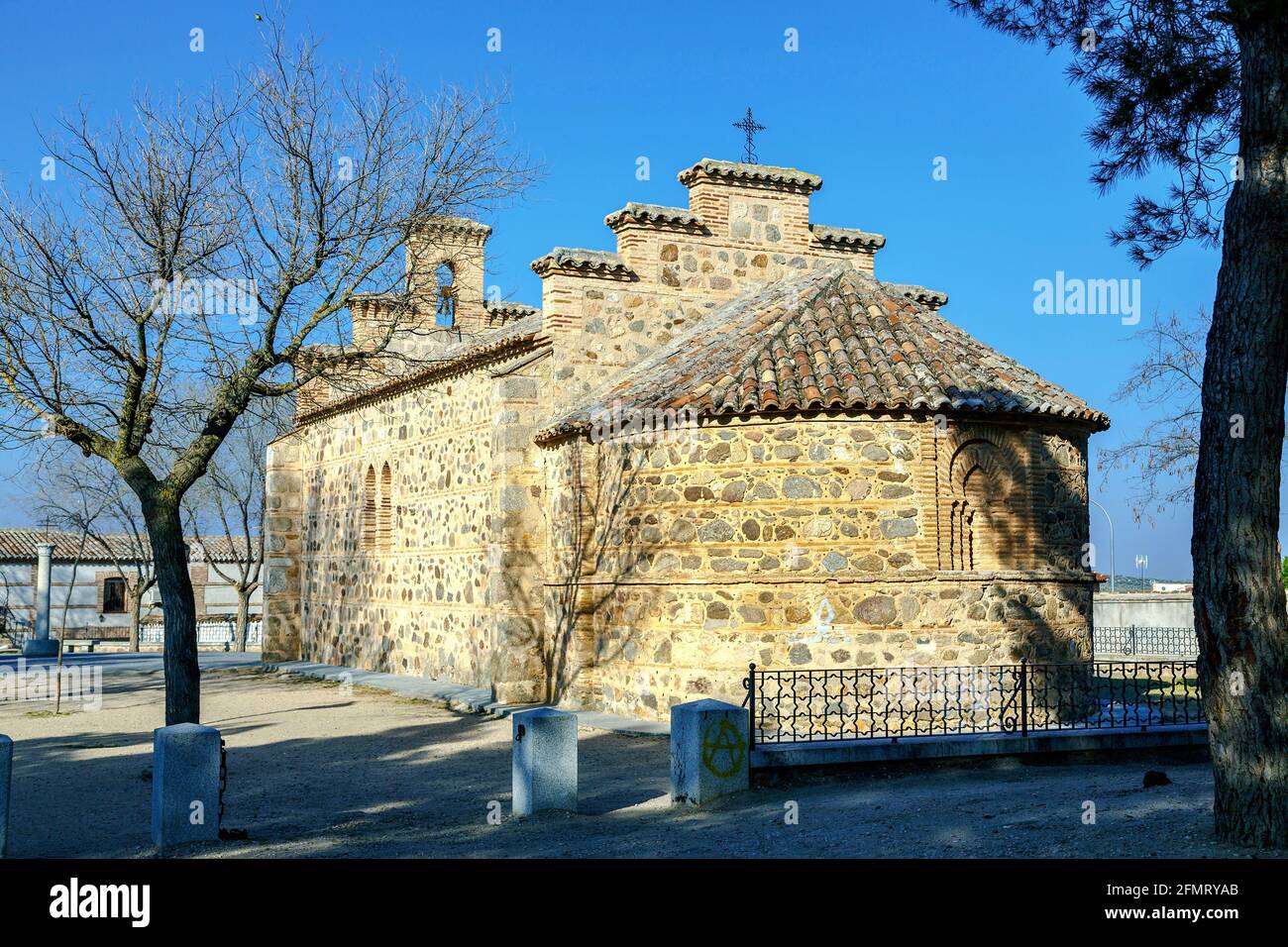Guadamur Eremitage unserer Lieben Frau von der Geburtsprovinz von Toledo Spanien Stockfoto