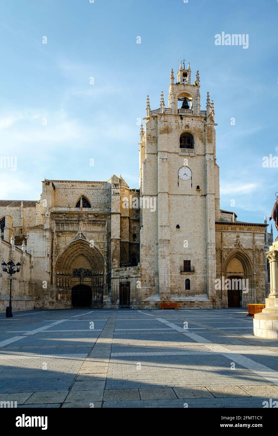 Kathedrale von San "Antolin" in Palencia, Spanien Stockfoto