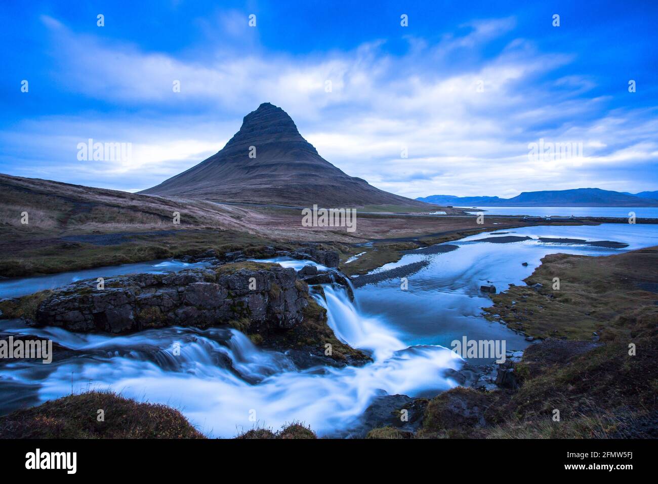 Kirkjufell In Der Morgensonne Stockfoto