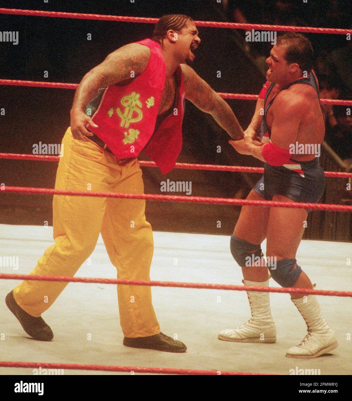 Pate Kurt Angle 1999 Foto von John Barrett/PHOTOlink / MediaPunch Stockfoto