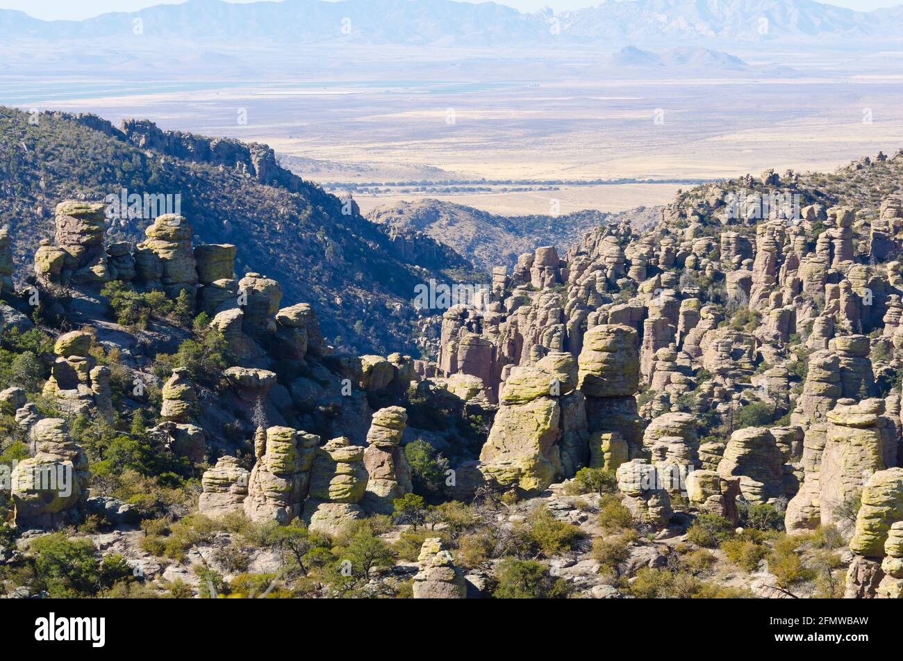 Chiricahua National Monument in Arizona Stockfoto